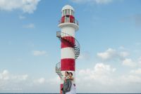 Do Yoon& Yoon Joo   Dreams Cancun   LuckiePhotography   lighthouse 1