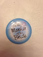 mother Of bride button
