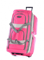 pink duffel Bag