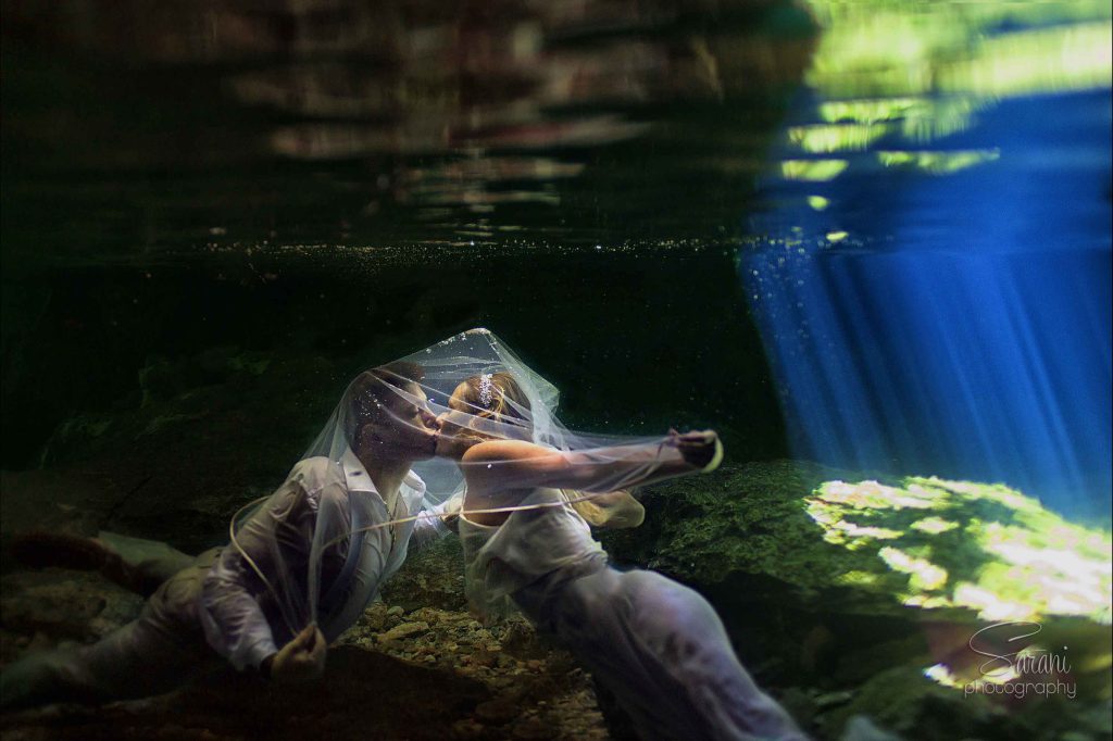 Fine art photography underwater