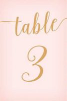 Potential Table Number