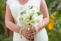E&C romantic style for a wedding bouquet