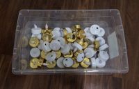 mixed white And gold tealights