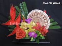 mayan style centerpiece