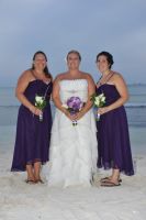 My bridesmaids and I