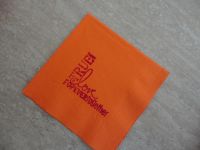 Stamped napkin