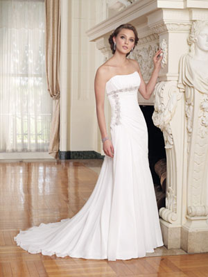 Sophia Tolli Wedding Dress size 14 but altered to a size 12