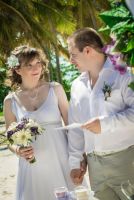  Liuba & Andrey, Beach Wedding at Trump Beach, Cap Cana Dominican Republic