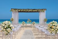 www.crystalwaterweddings.com Experienced travel agents who strongly value providing first class service and have a deep passion for destination weddings. 
Secrets Capri Riviera Cancun 
The Caribbean Sea is the breathtaking backdrop of a wedding ceremony