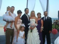 Brides immediate family