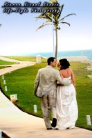 Dreams Cancun Beach Wedding, Mexico.