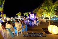 moon palace wedding outdoor reception